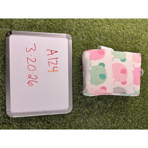 Target Threshold Kids Elephant Print Crib Sheet